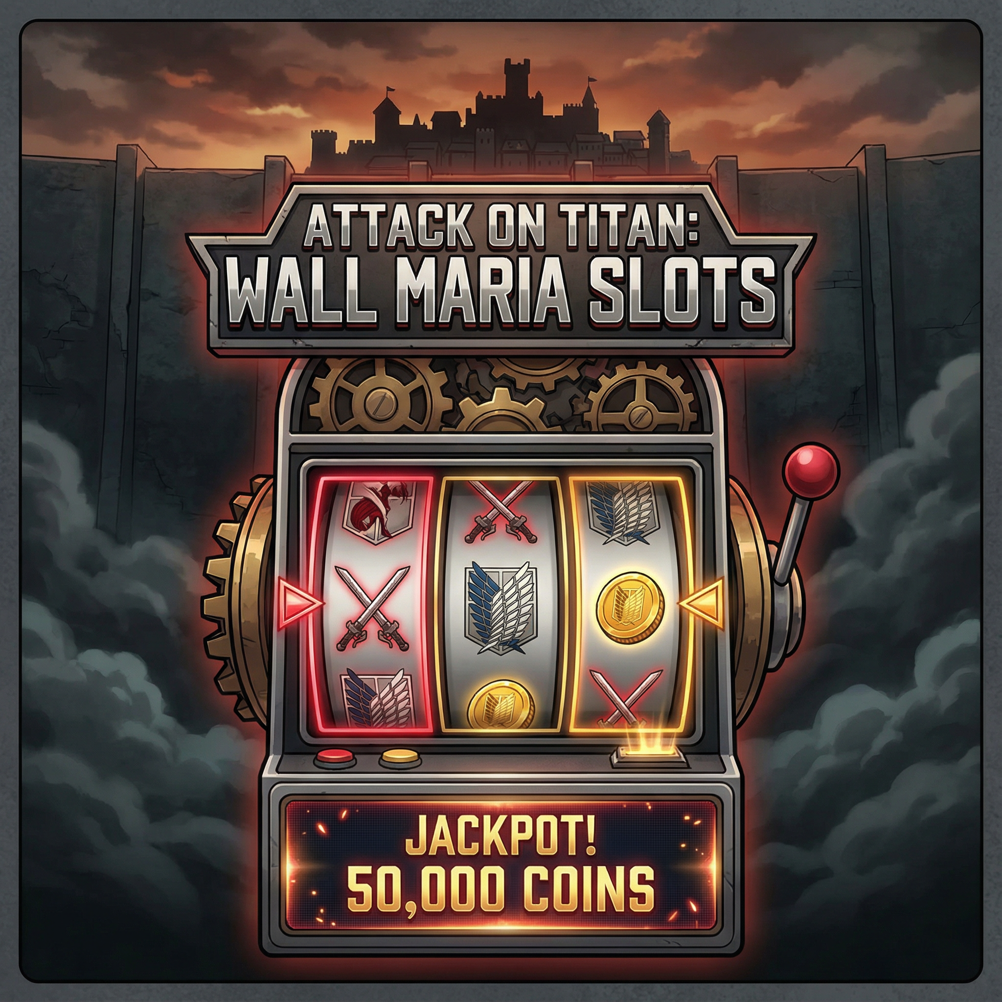 Caça-níqueis online bethorse com tema de titãs e muralhas